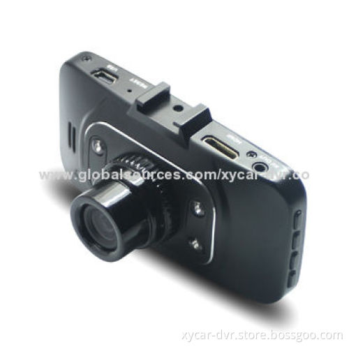 Car Dash Camera, 2.7-inch HD TFT LCD, 140 Degrees Wide-angle Lens